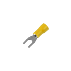 Terminal Elétrico - Forquilha Pré Isolado 4-6mm² F5,3 - Amarelo - Penzel