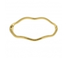 BRACELETE ONDAS DOURADO