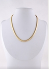 CHOCKER MALHA DOURADO ESPESSURA GROSSA