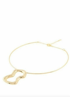 CHOCKER GEOMETRICA DOURADO