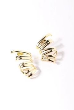 BRINCO EARCUFF ZIGZAG DOURADO - comprar online