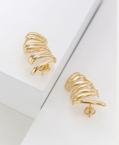 BRINCO EARCUFF ZIGZAG DOURADO na internet