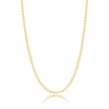 COLAR MEDALHINHAS DOURADO