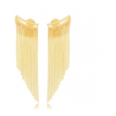 BRINCO FRANJA LONGO DOURADO - comprar online