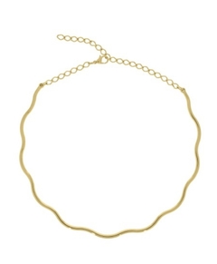 COLAR ONDAS DOURADO