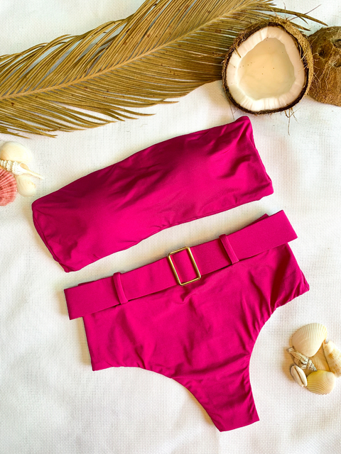 CALCINHA MALDIVAS ROSA GLOW (BUSTO NÃO INCLUSO)