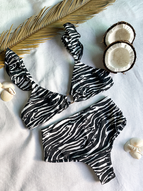 CALCINHA NORONHA ZEBRA (BUSTO NÃO INCLUSO)