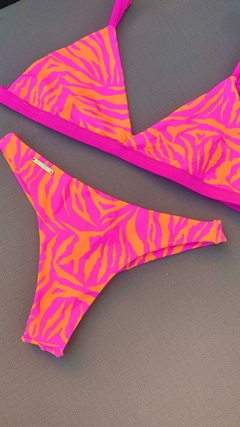 BUSTO MARAGOGI ANIMAL PRINT - ROSA (CALCINHA NÃO INCLUSA)