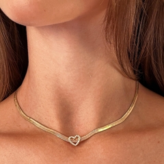 Choker Fita Coração na internet