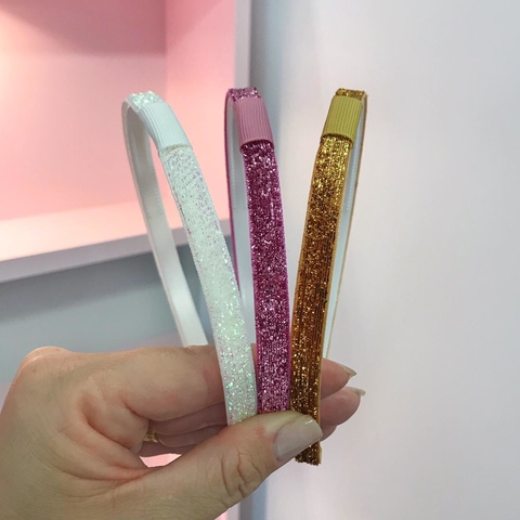 Tiara Adaptável Glitter
