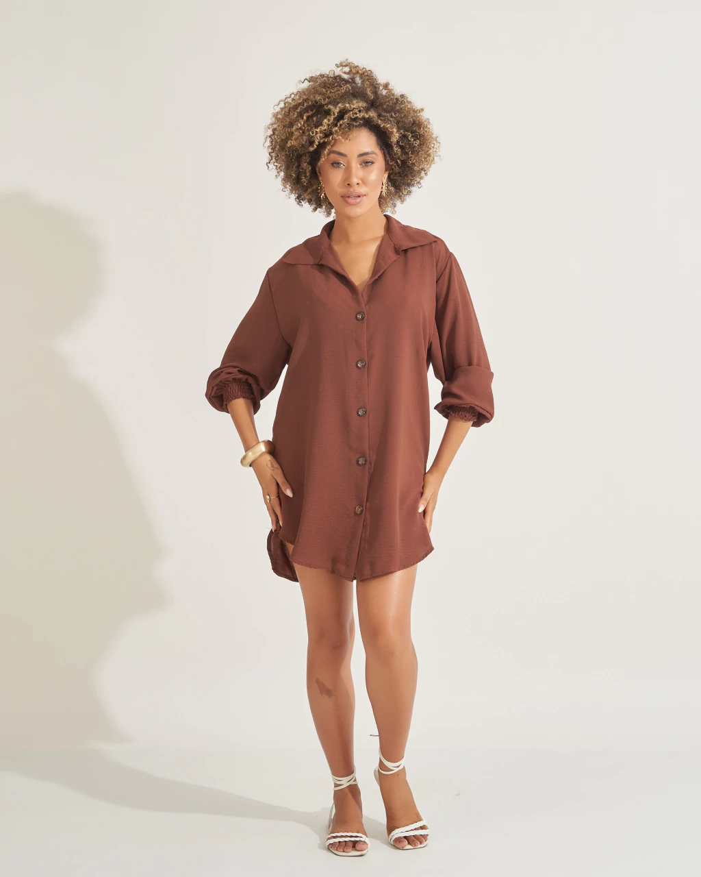 CHEMISE IPANEMA MARROM