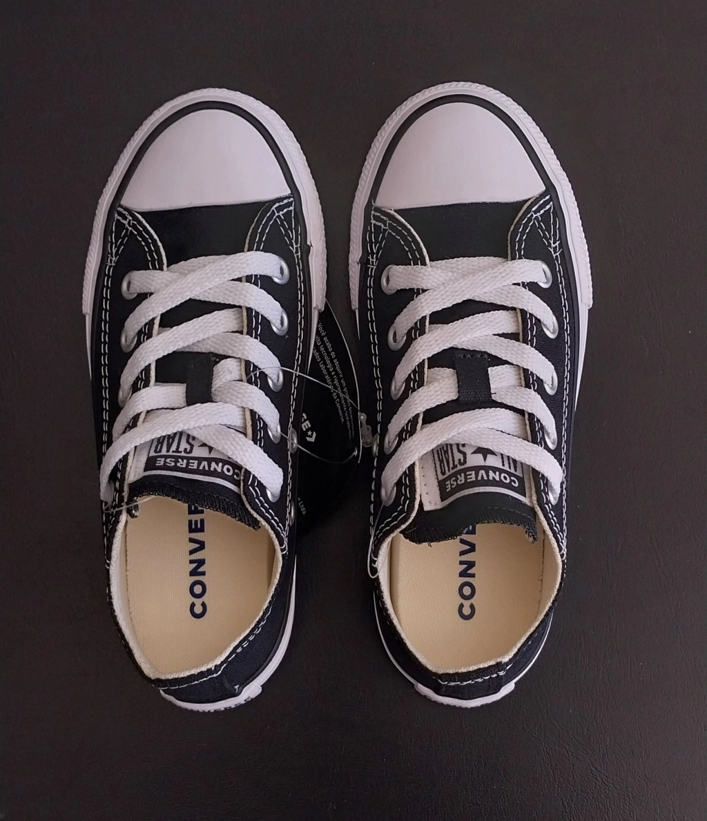 Tênis CHUCK TAYLOR ALL STAR Juvenil Canvas Preto CK00020002