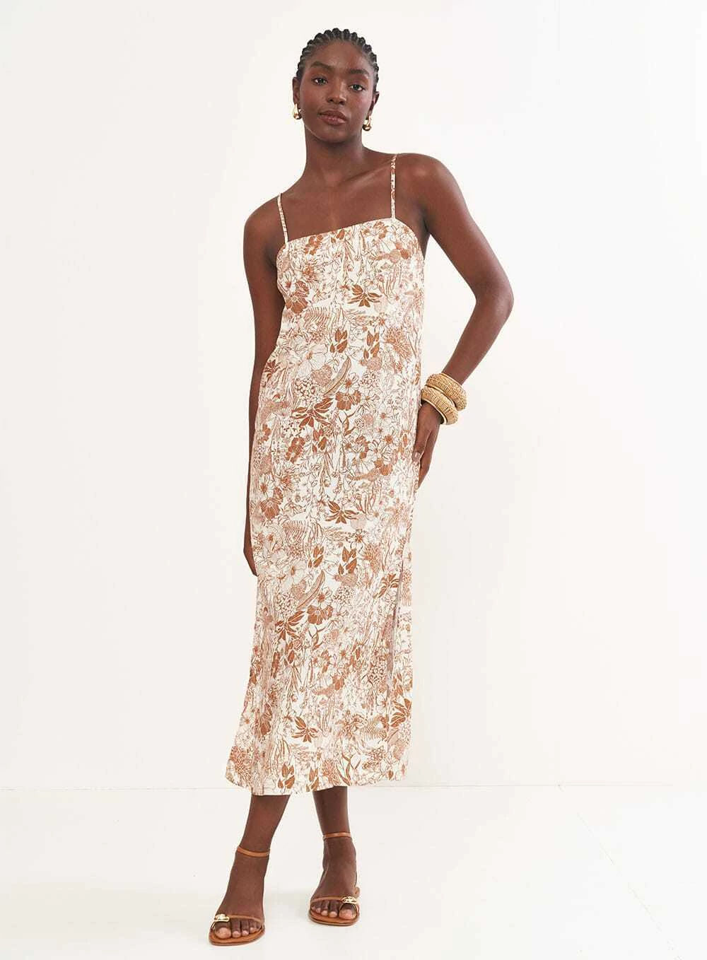 Vestido Estampado Midi COLCCI 44.01.14441