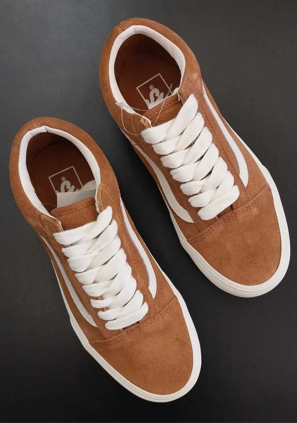 Tênis VANS OLD SKOOL OVERSIZED LACE GLAZED GINGER VN-000CR5N1ZC