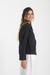 CHAQUETA JEAN NEGRA CORTA - comprar online