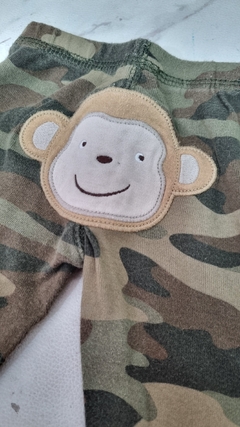 PANTALÓN MILITAR MONITO MARCA CARTERS TALLE 3 MESES
