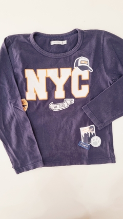REMERA MANGAS MARGAS MARCA BASS KIDS TALLE 6