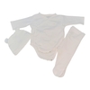 Conjunto Body Ranita y Gorrito Marca Te Como a besos Talle 0 - RN
