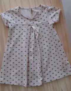 VESTIDO ROSA LITTLE AKIABARA TALLE 9 MESES