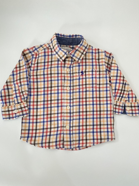 CAMISA MARCA SFERA TALLE 3-6 MESES