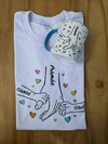 Kit Camiseta e Caneca com Mãos - comprar online