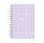 Caderno Espiral A5 - Grid Lilás - loja online