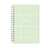 Caderno Espiral A5 - Grid Verde - comprar online