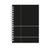 Caderno Espiral A5 - Grid Preto - comprar online