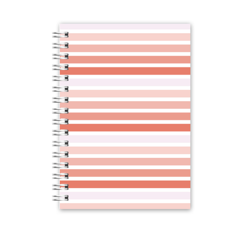 Caderno Espiral A5 - Coral 4 - Luar Papelaria 