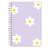 Caderno Espiral A4 - Margarida Lilás na internet