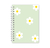 Caderno Espiral A5 - Margarida Verde