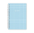 Caderno Espiral A5 - Quadriculada Azul - comprar online
