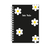 Caderno Espiral A5 - Margarida Preto - Luar Papelaria 