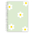 Caderno Espiral A4 - Margarida Verde