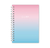 Imagem do Caderno Espiral A5 - Degradê Azul e Rosa