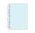 Caderno Espiral A5 - Grid Azul - Luar Papelaria 