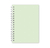 Caderno Espiral A5 - Pontilhado Verde - Luar Papelaria 