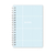 Caderno Espiral A5 - Grid Azul - loja online