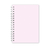 Caderno Espiral A5 - Pontilhado Rosa