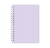 Caderno Espiral A5 - Pontilhado Lilás - Luar Papelaria 