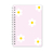 Caderno Espiral A5 - Margarida Rosa