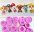Molde de silicone Kit Patrulha Canina personagens