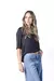 REMERA BÁSICA DOBLE DELANTERA MANGA 3/4 CUELLO EN U - comprar online