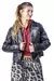 CAMPERA DE CUERO NEGRA CON STRASS en internet