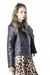 CAMPERA DE CUERO CON TACHAS EN SOLAPA - comprar online