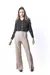 CAMPERA CORTA TEJIDA CON BOTONES DE STRASS - tienda online