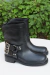 BOTA BORCEGO CAÑA MEDIA CUERO (Miriam) - comprar online