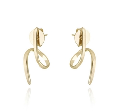 Brincos banhado a ouro 18k