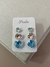 Brincos Trio Corações em Prata 925 - comprar online