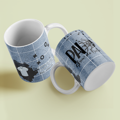 CANECAS LETTERING P&B - N COISAS